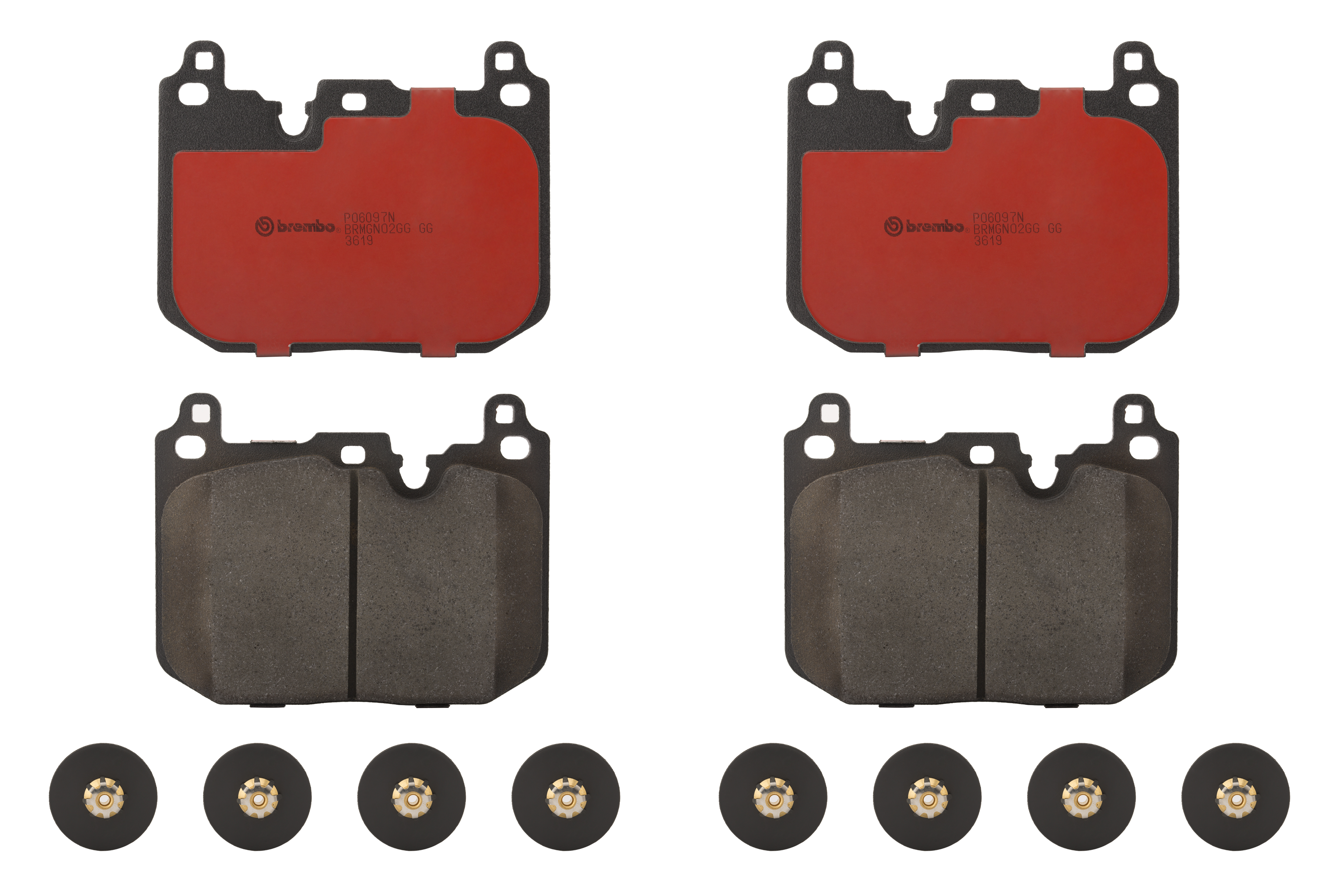 BMW Brembo Mini Brakes Set - Pads Front (Ceramic) - Brembo P06097N